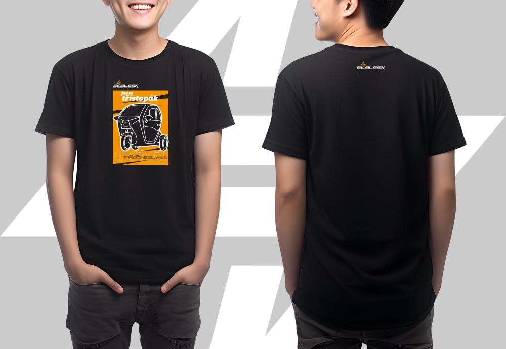 Tričko Tříkolka - jsem třístopák (M)